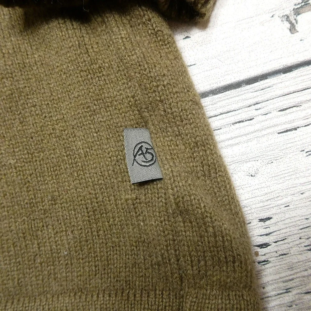 North Face A5 Series Wool Sweater Mens XL Half Zip‎ Pullover Outdoor